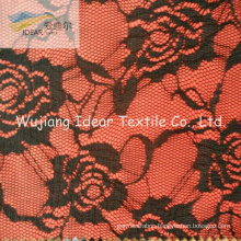 Lace Fabric Bonded With Polyester Fabric For Women Dress